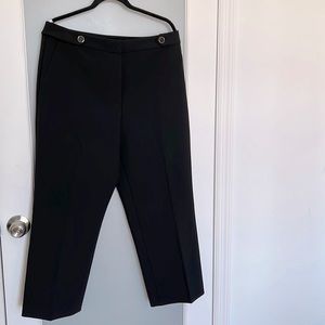 Kate Spade - NWT - Black Capri Slacks/ Trousers - size 14
